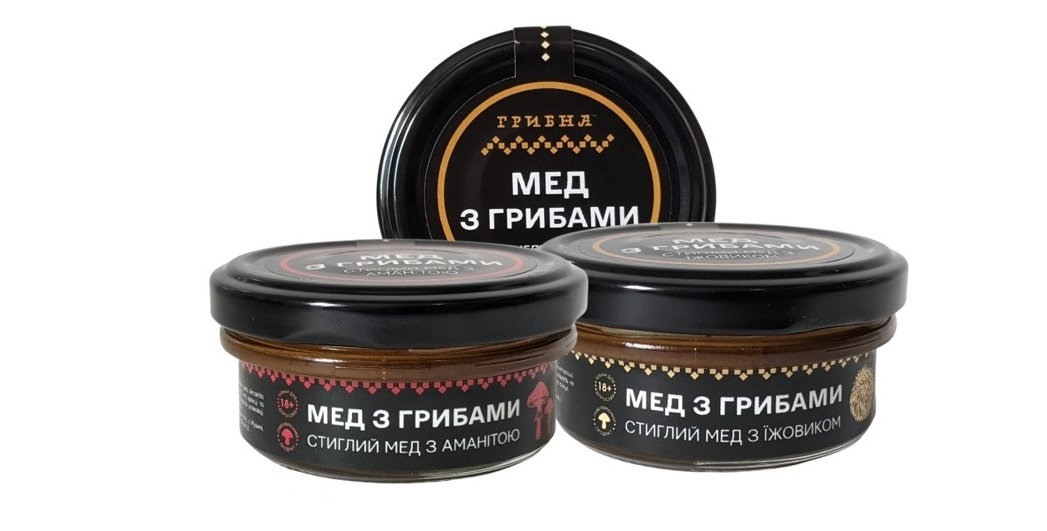 Натуральний мед з грибами